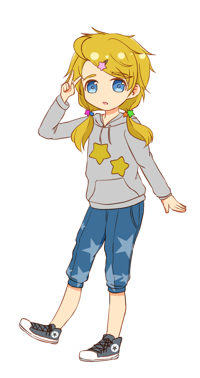 星星/4.5頭身ラフ